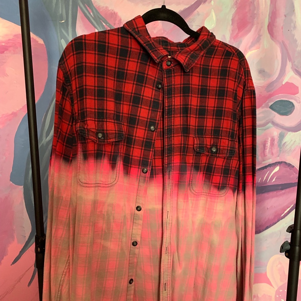 Custom dipped Flannel